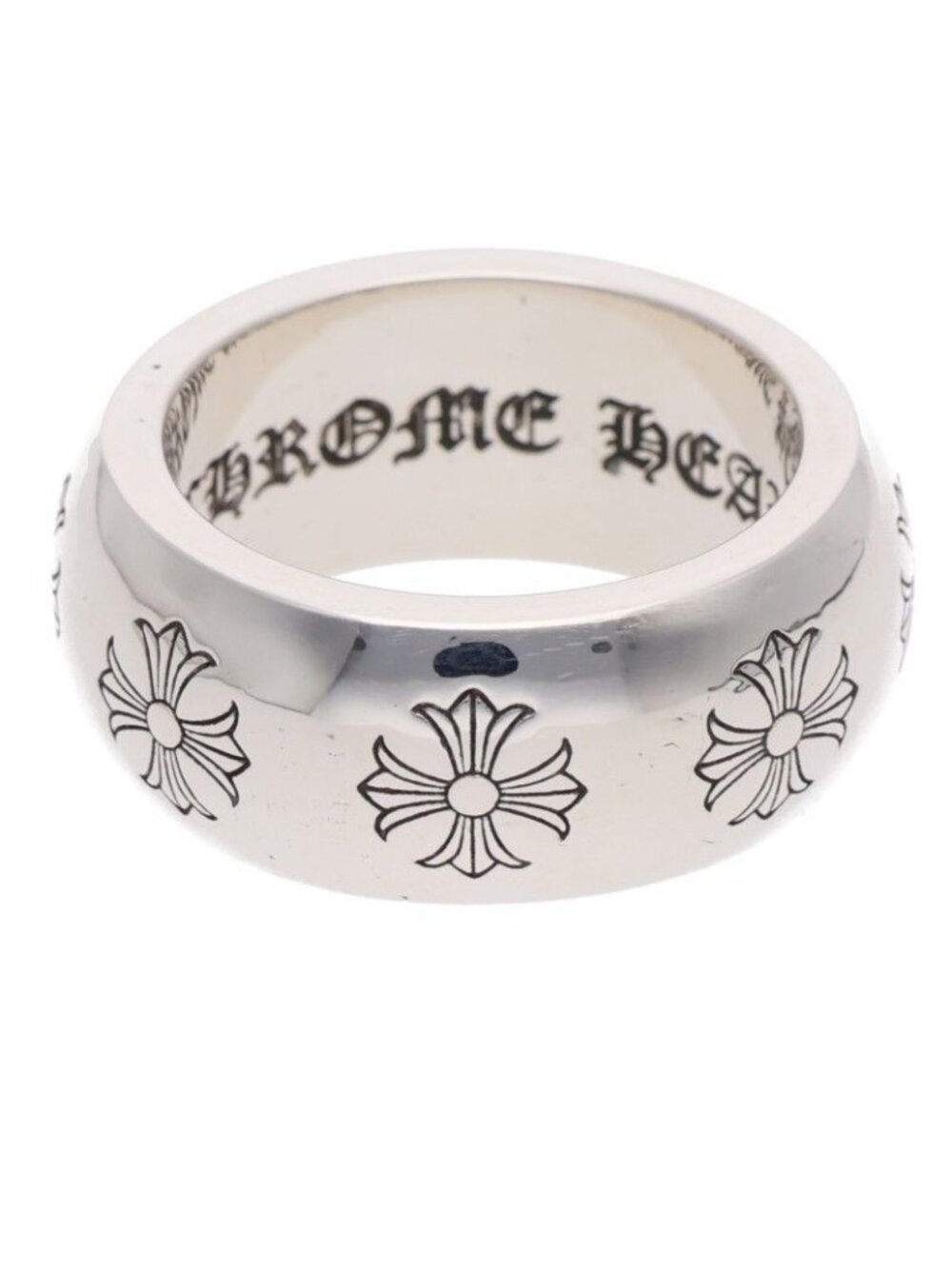 Chrome Hearts Rnd Round Silver Ring